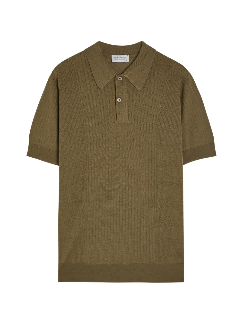 John Smedley Croall ribbed-knit sweater - Verde