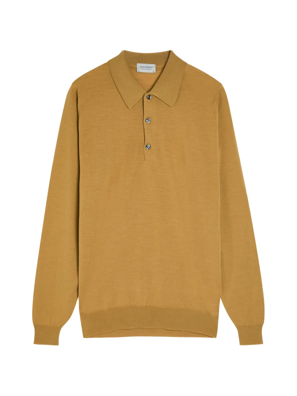 John Smedley Caverhill long-sleeve sweater - Giallo
