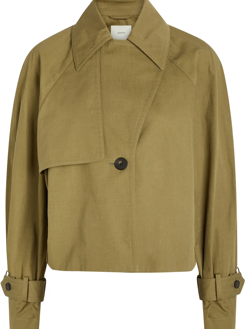  Joseph Giacca Crop Suber Light Oversize - Verde 