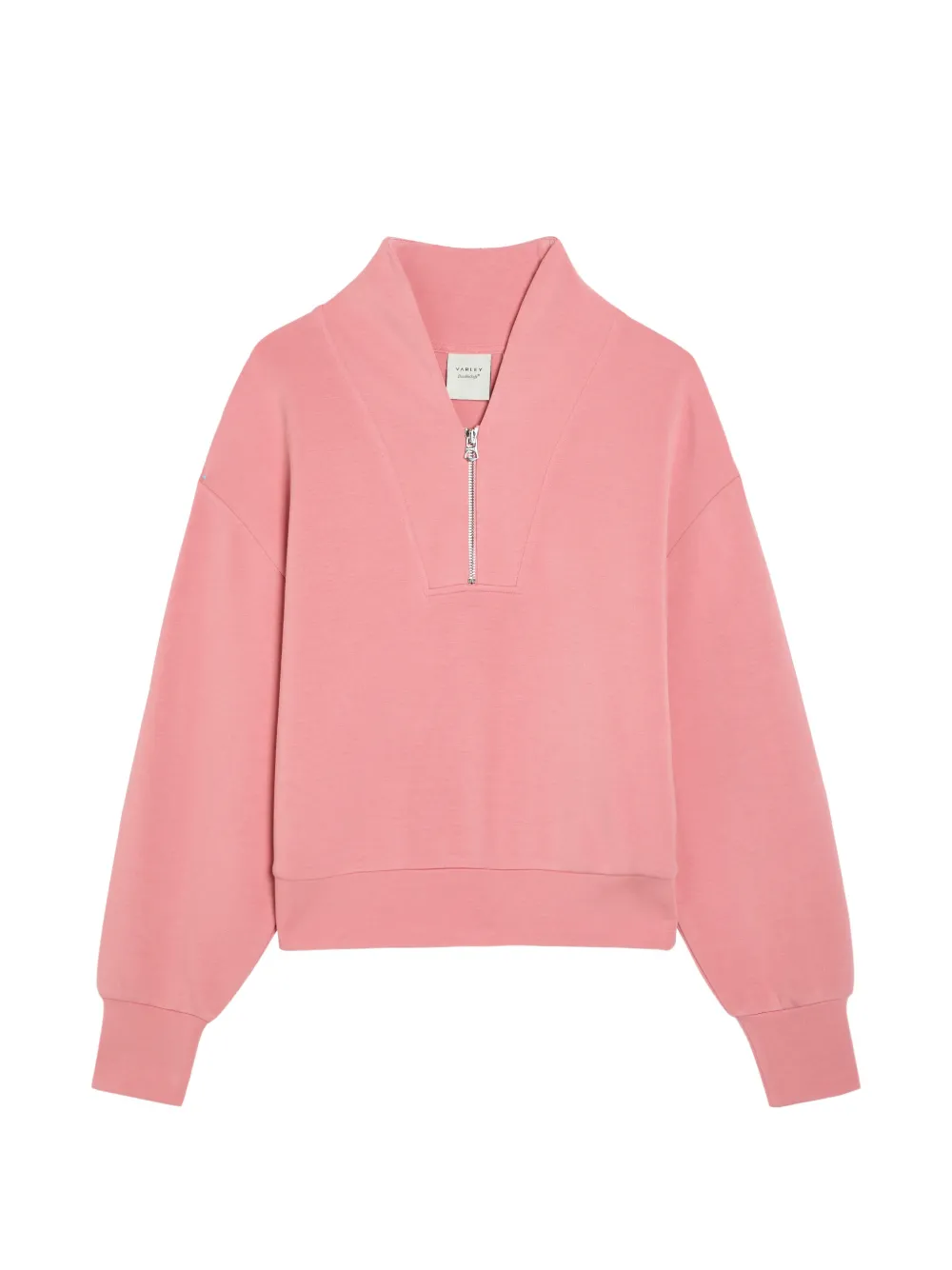 Varley Davidson half-zip sweatshirt - Rosa