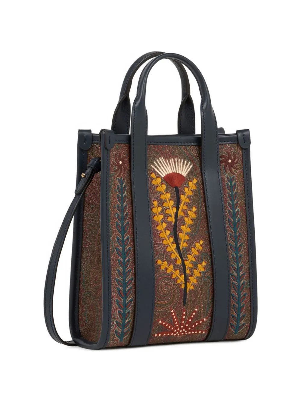 ETRO x Tabby Booth Arnica mini-handtas Bruin