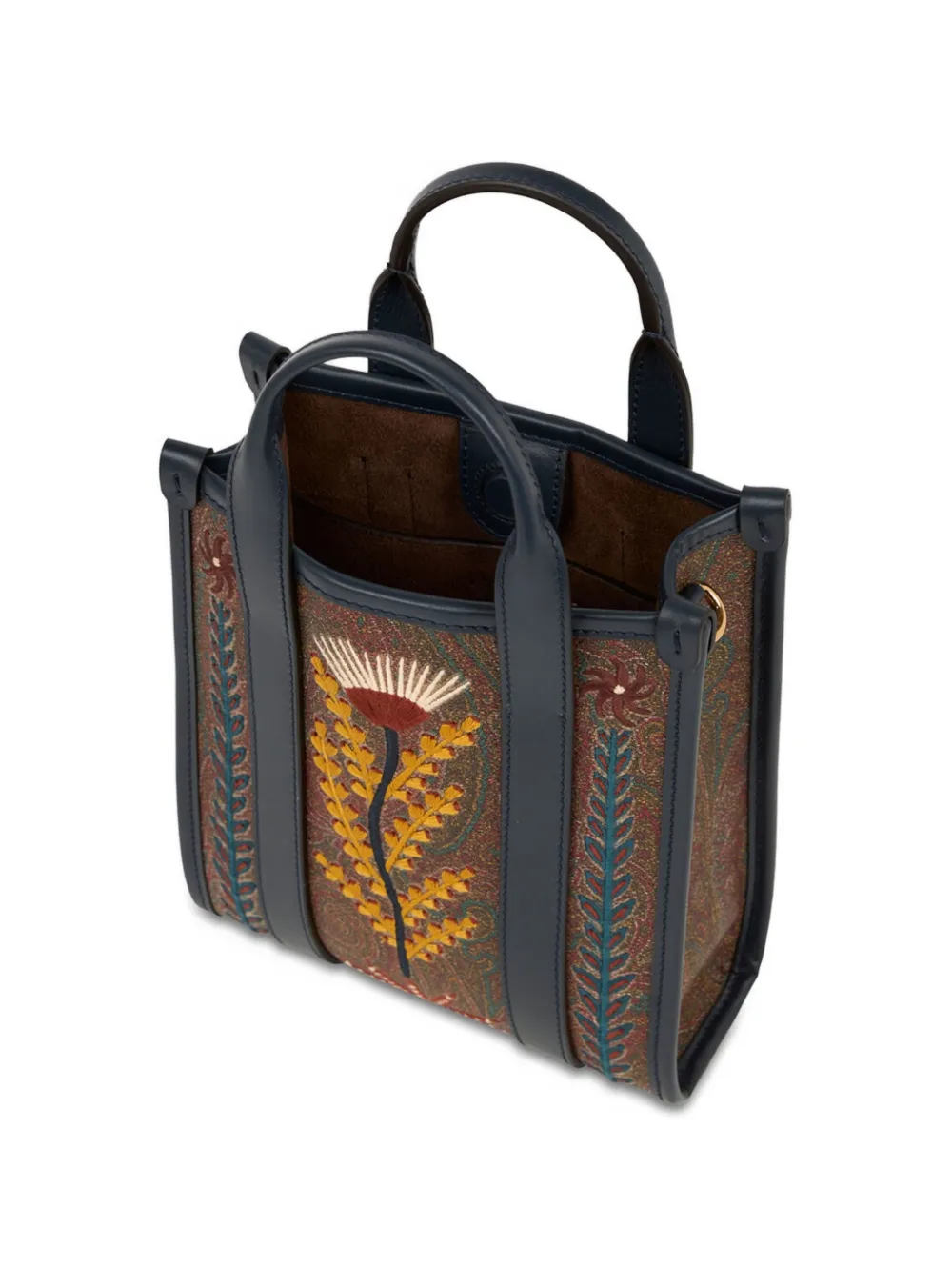 ETRO x Tabby Booth Arnica mini-handtas Bruin