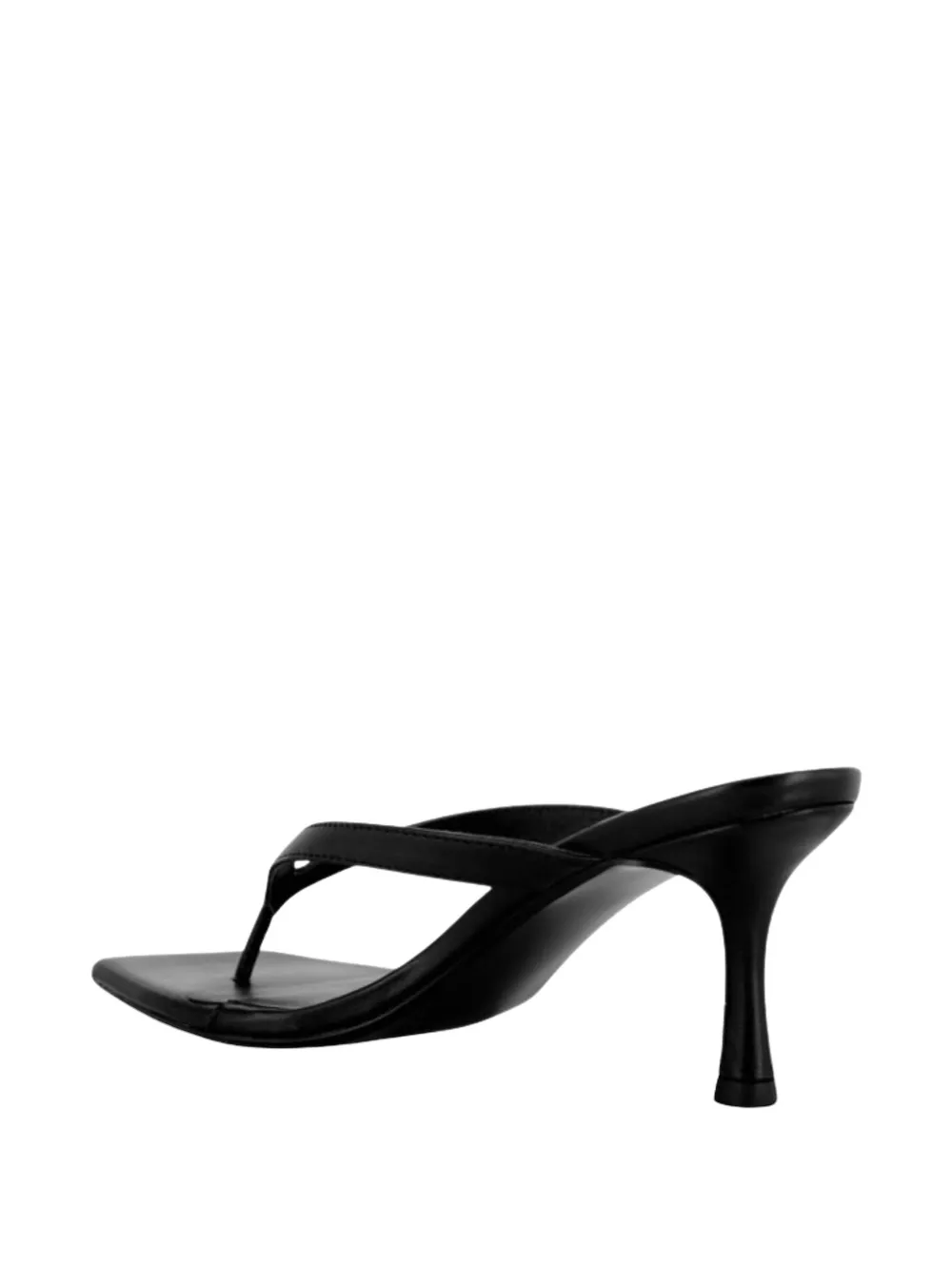 Senso Elvie II square-toe sandals Zwart
