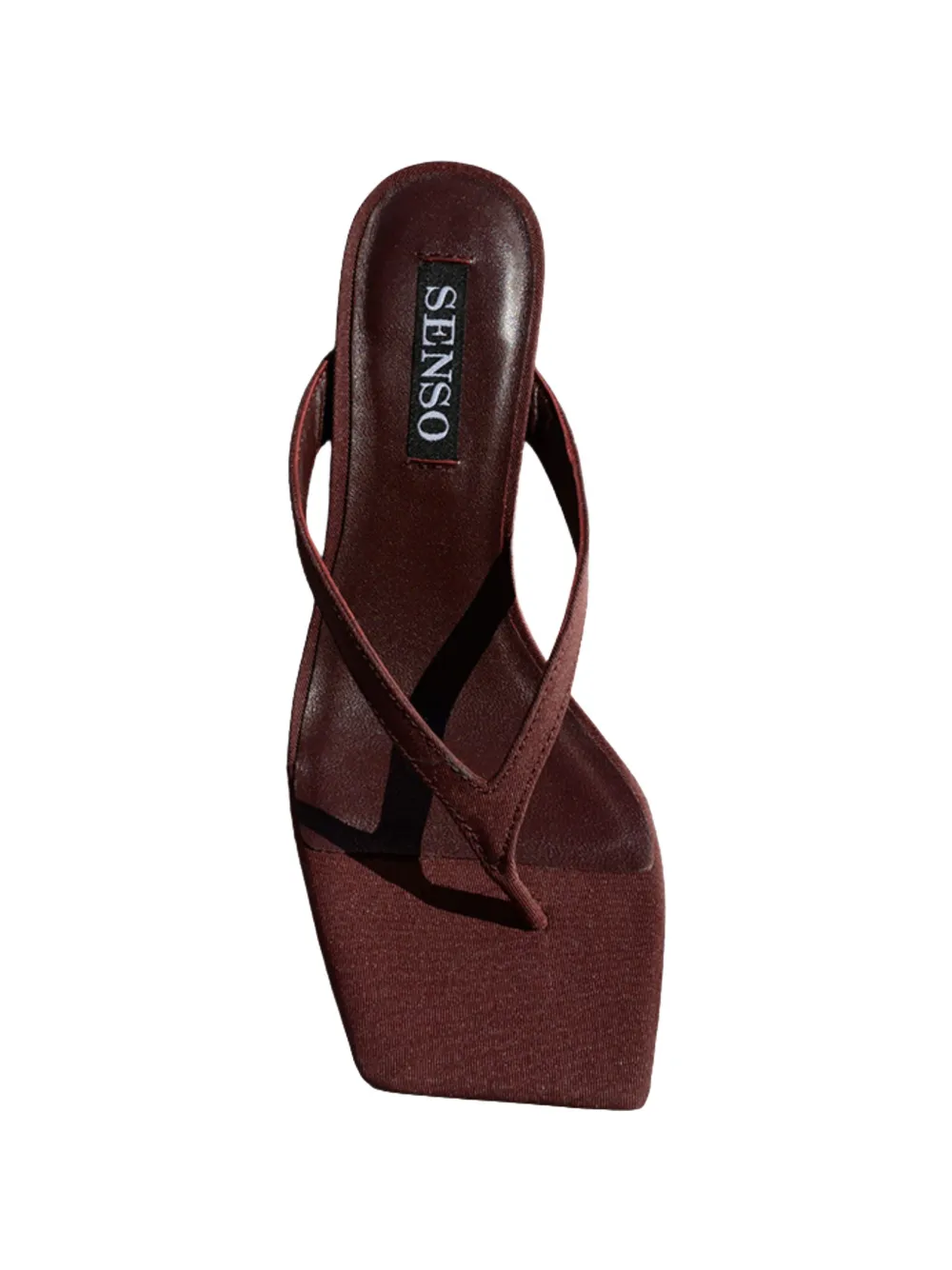Senso Elvie IV square-toe sandals Rood