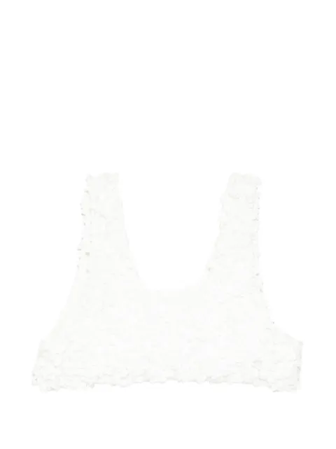 Enföld sequin-embellished cropped top
