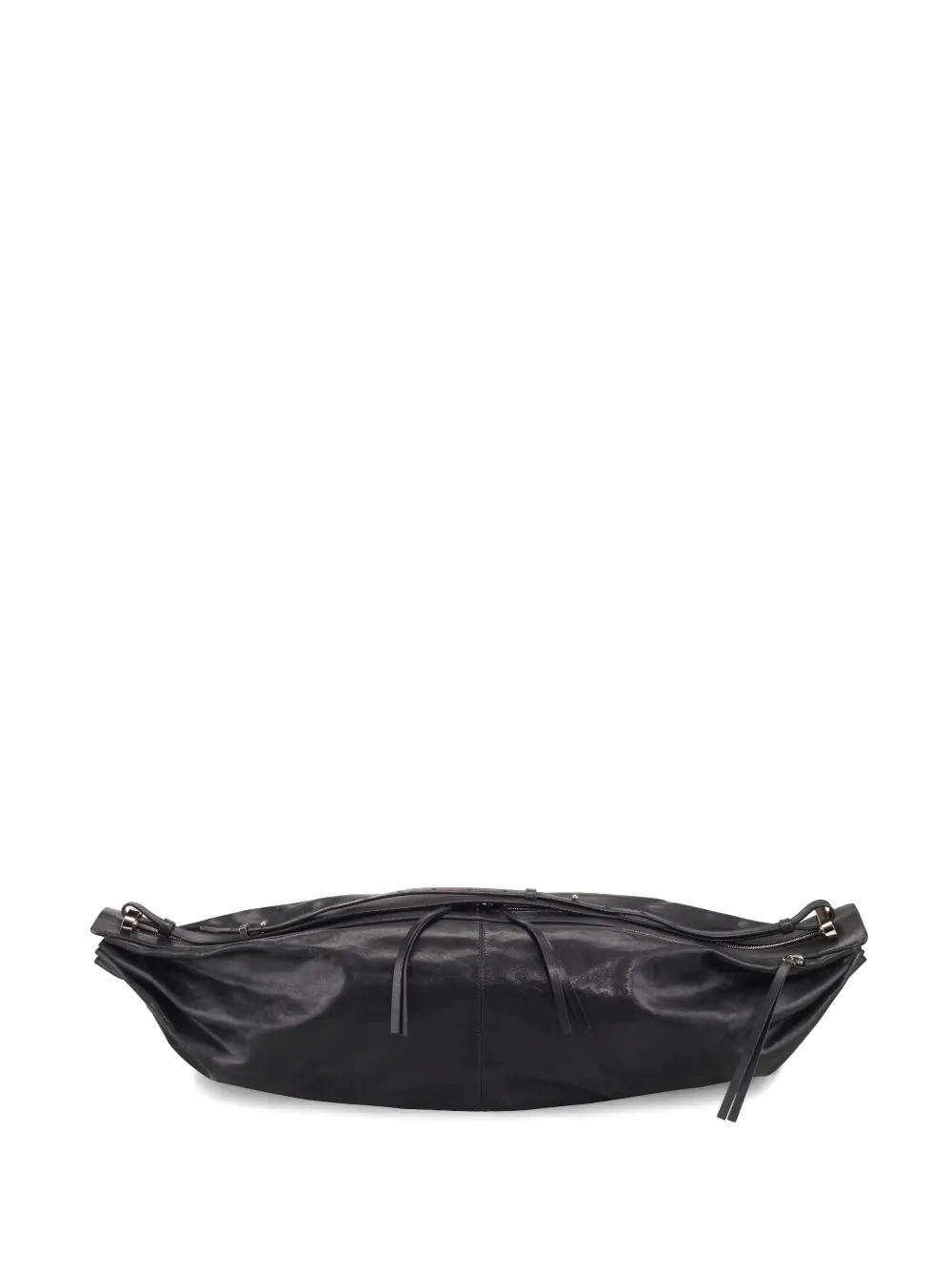 Bonastre Bon-Bon Cords leather shoulder bag - Black