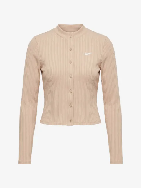 Nike Chill ribbed-knit cardigan