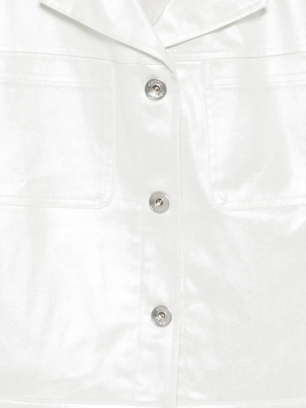 Eleventy Kids Jack met metallic-effect en borstzak Wit