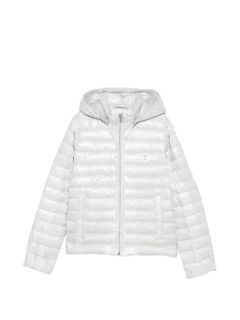 Herno Kids quilted hooded jacket
