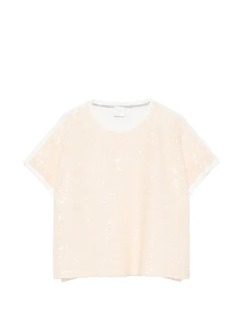 Eleventy Kids camiseta con detalle de lentejuelas
