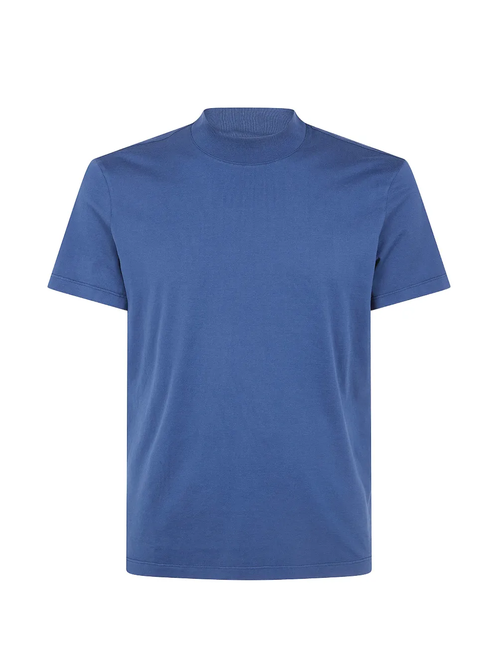 GIRELLI BRUNI mock-neck short-sleeve T-shirt - Blau