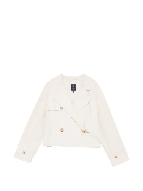 Fay Kids double-breasted hook-fastening jacket