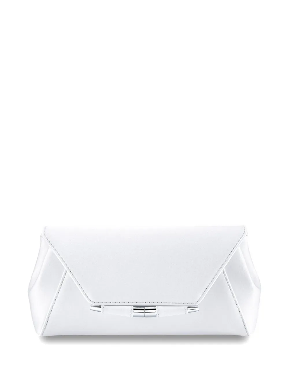 Tyler Ellis small Piper clutch bag - Bianco