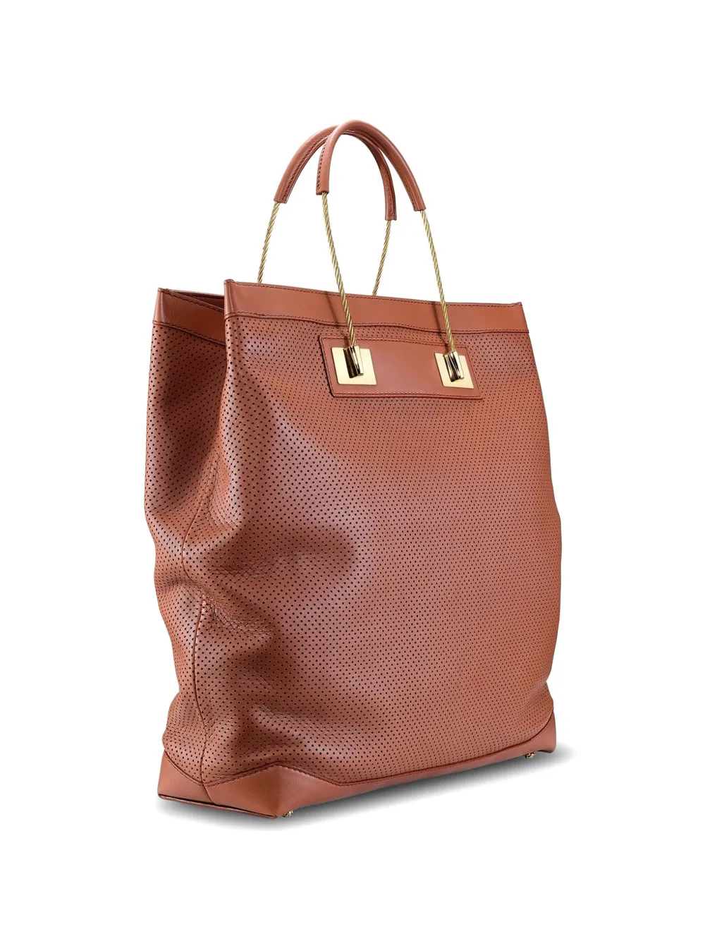 Tyler Ellis Shah geperforeerde leren shopper Bruin