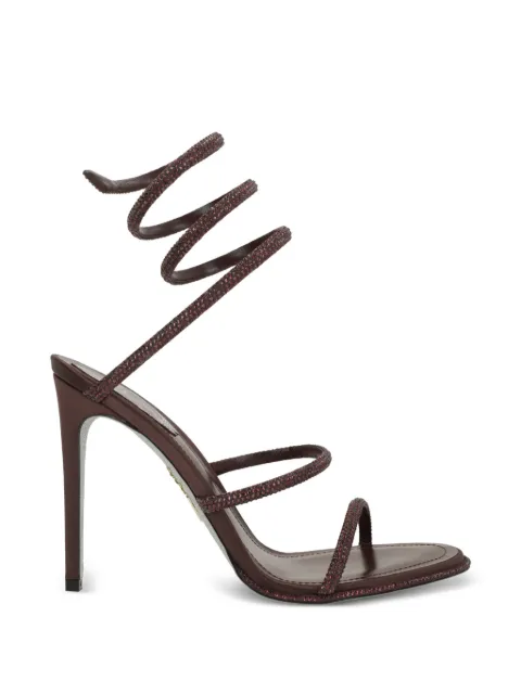 René Caovilla Cleo crystal-embellished sandals