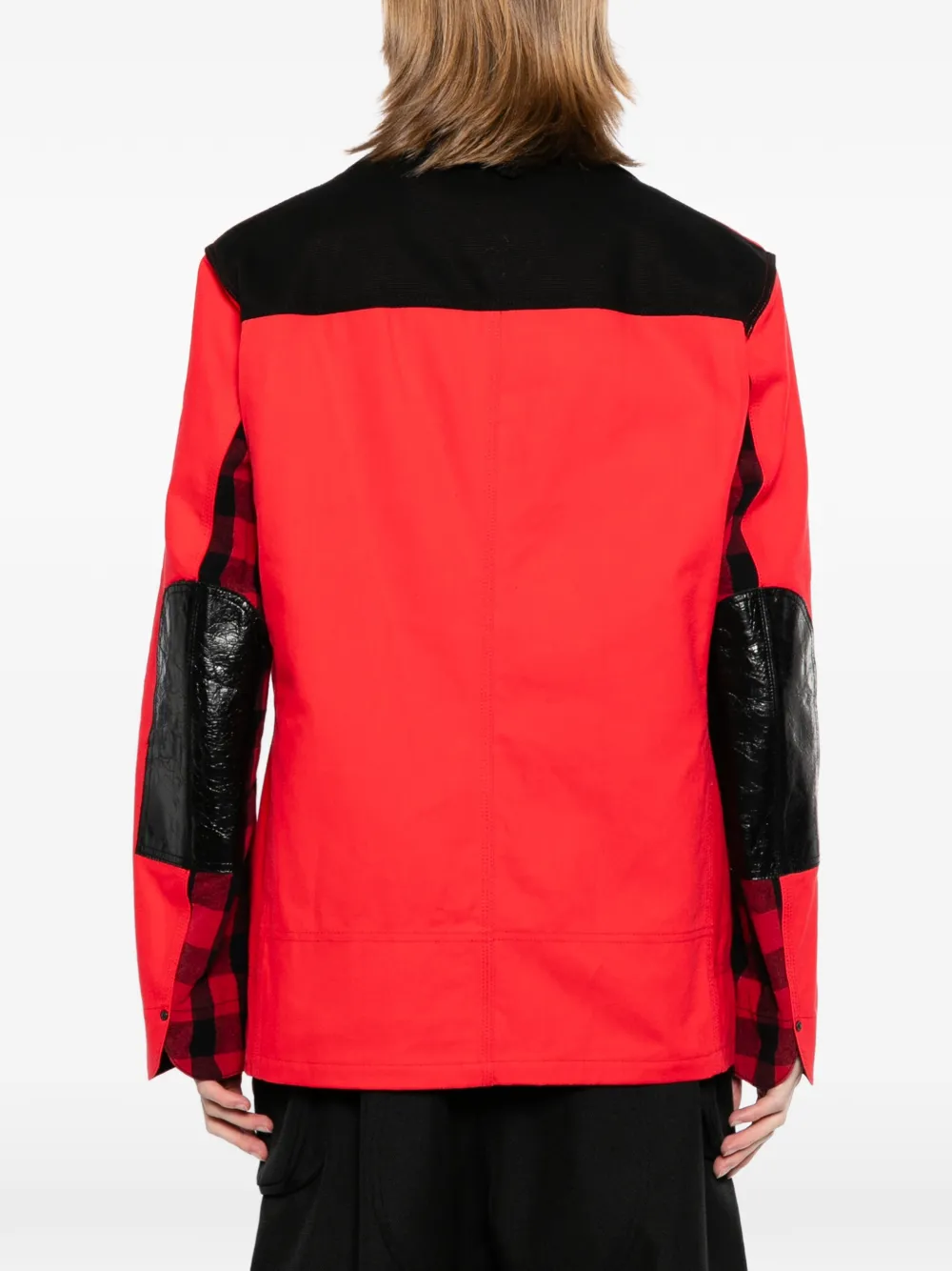 Junya Watanabe MAN Jack met vlakken Rood