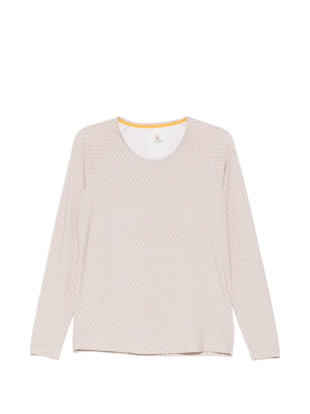 PIP STUDIO leaf-print raglan-sleeve T-shirt
