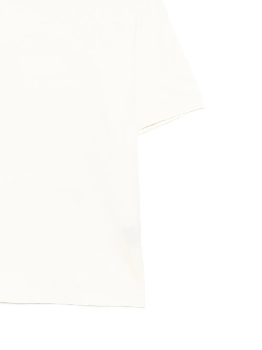 Juun.J T-shirt met geborduurd logo Beige