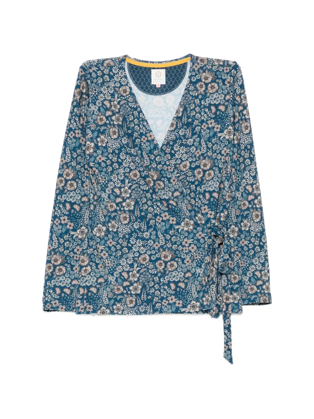 PIP STUDIO floral-print wrap top