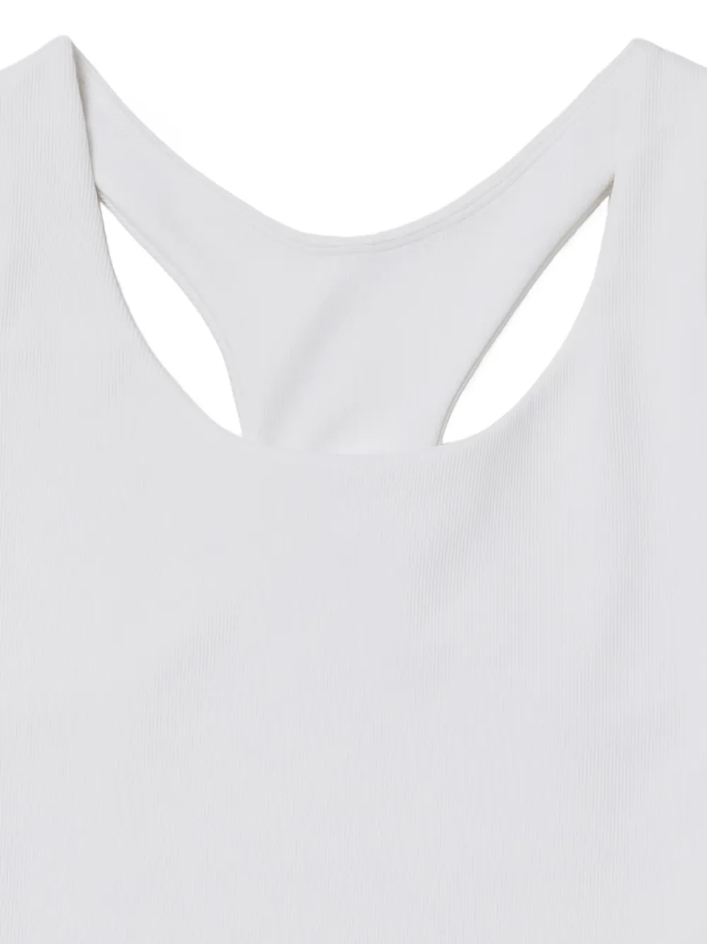 Fila Cross Court ribgebreide top Wit