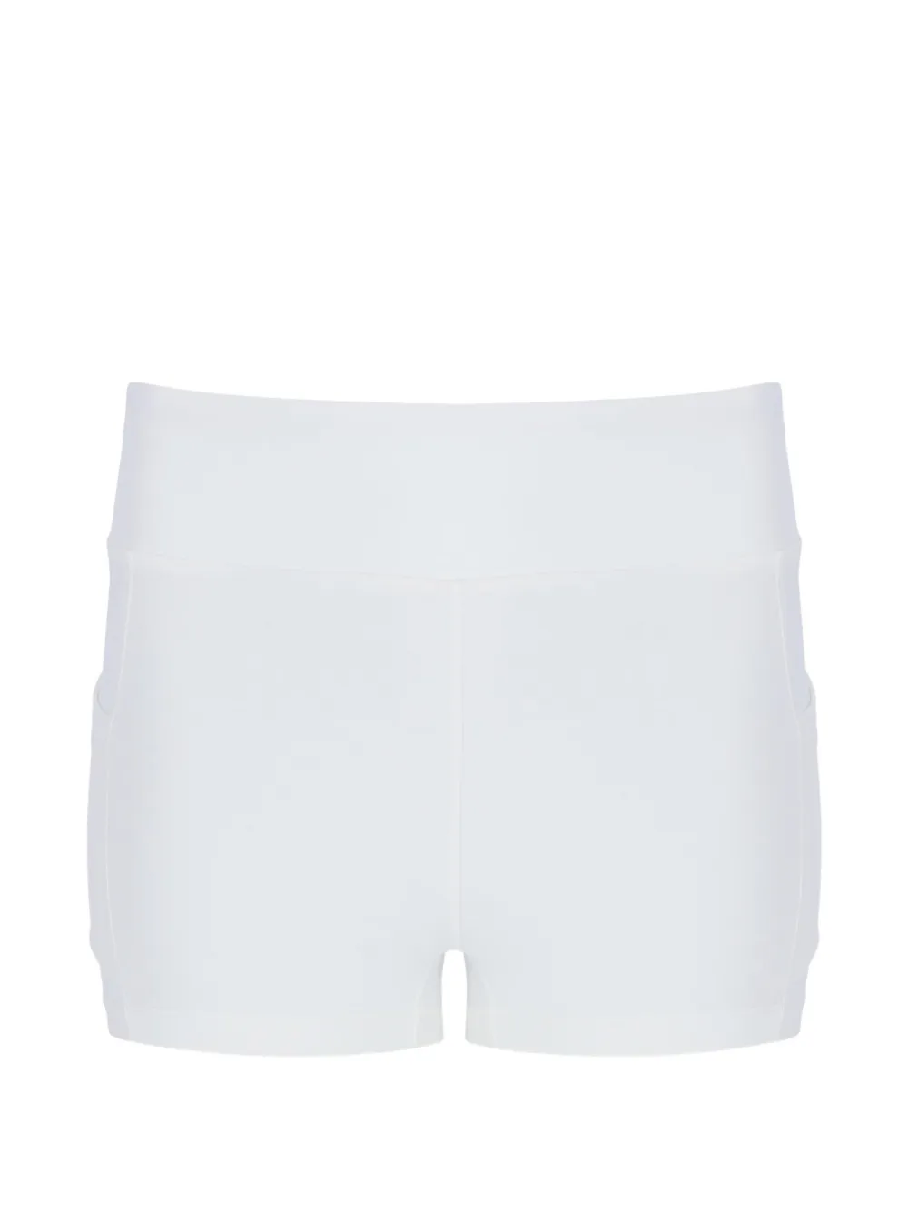 Fila Jurk met mesh vlakken en racerback Wit