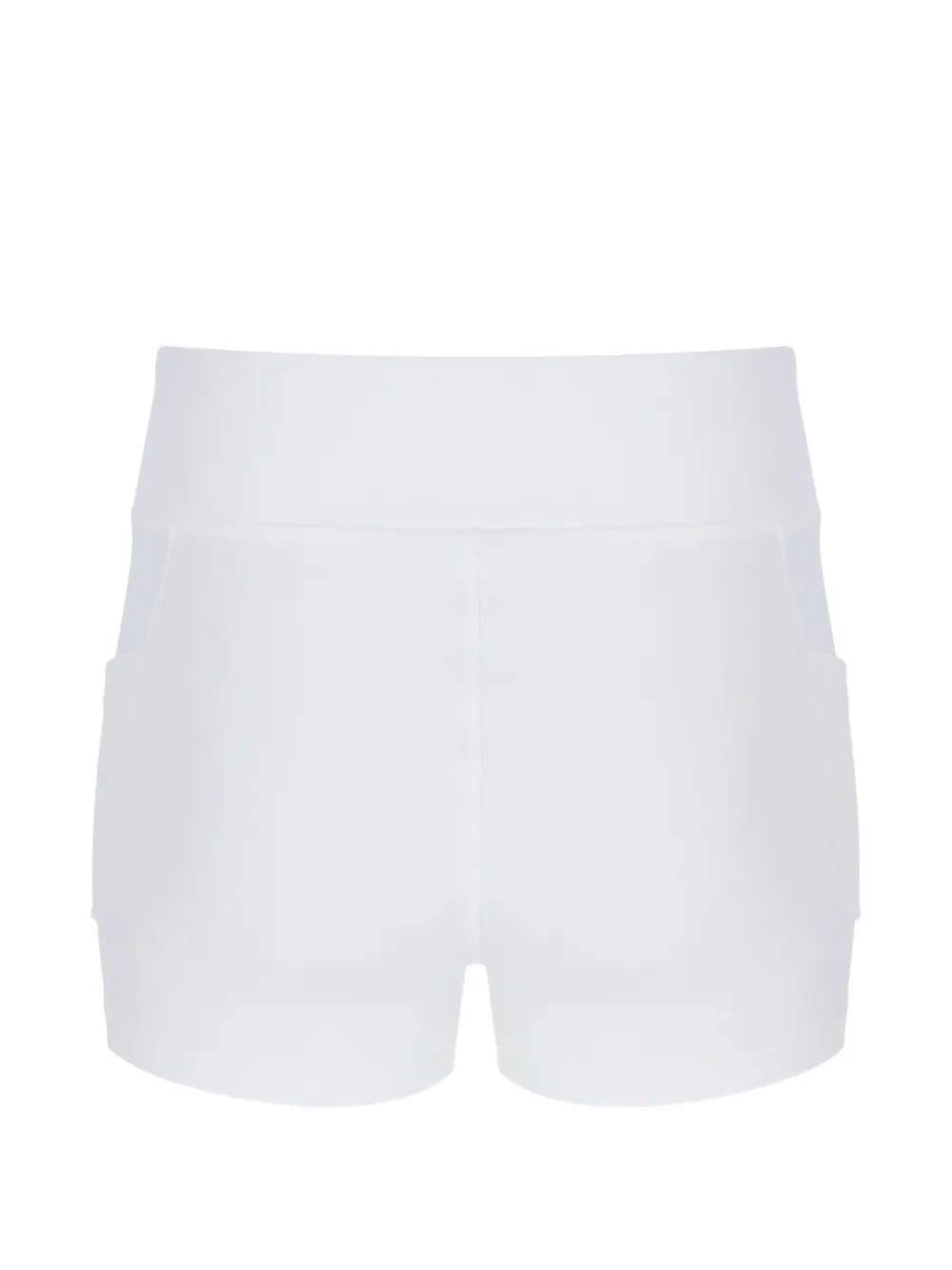 Fila Jurk met mesh vlakken en racerback Wit