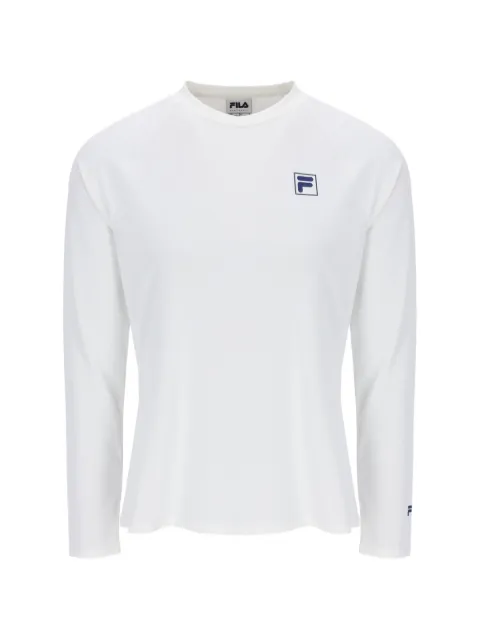 Fila logo-patch raglan-sleeve T-shirt
