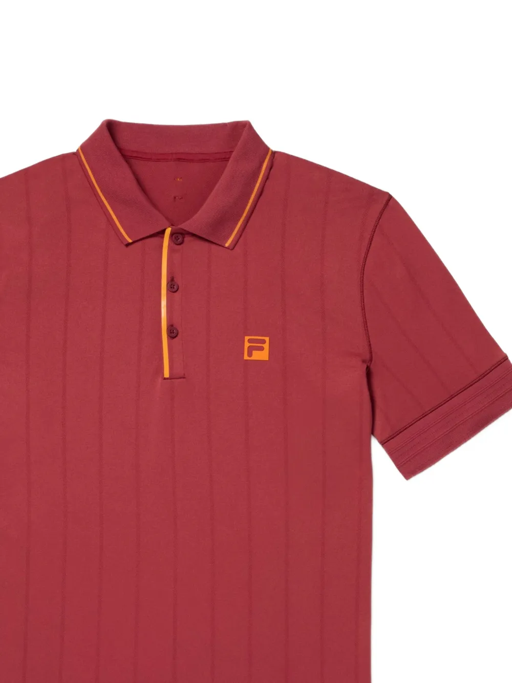 Fila Center Court naadloos poloshirt Rood