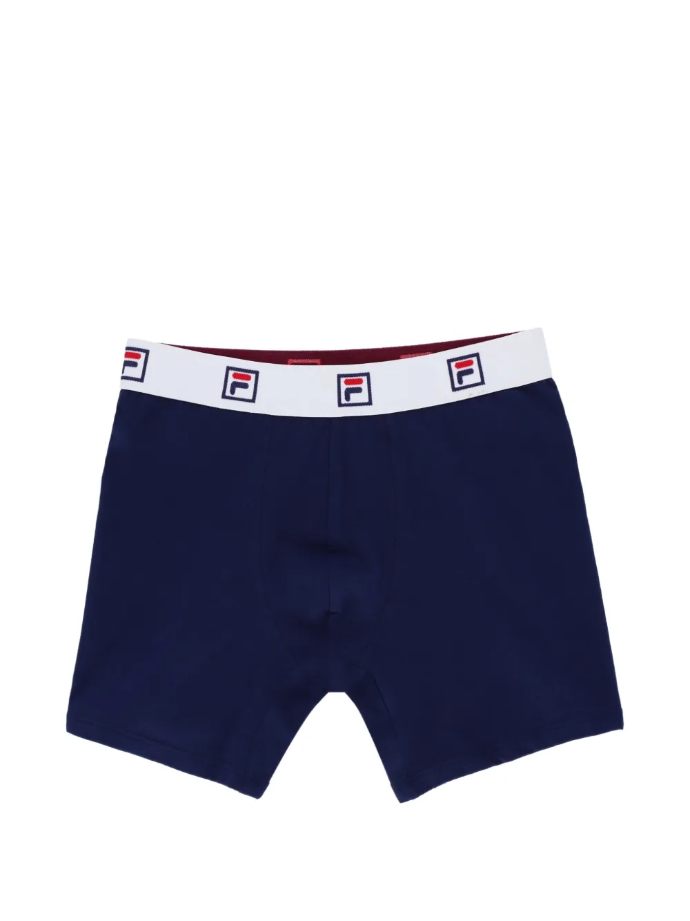 Fila F-BOX boxershorts met logo-patch Rood