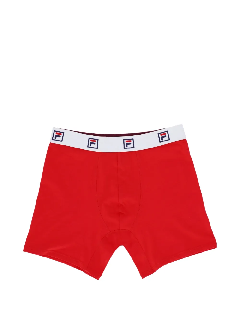Fila F-BOX boxershorts met logo-patch Rood