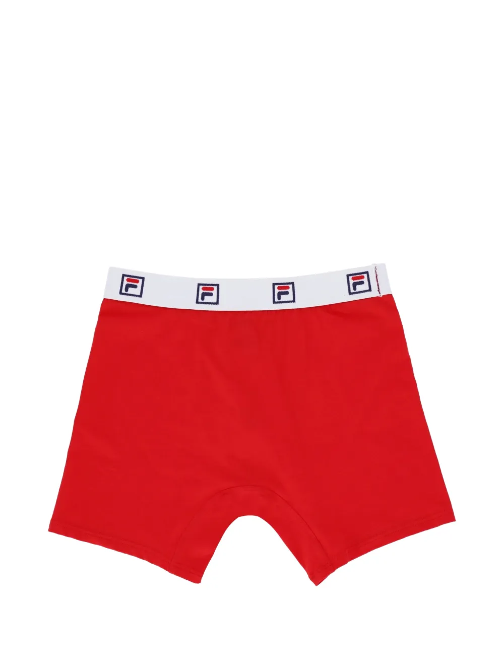 Fila F-BOX boxershorts met logo-patch Rood