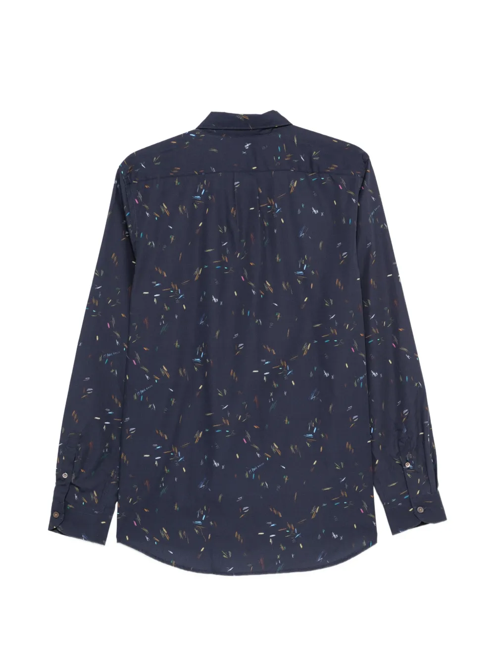 PS Paul Smith Overhemd met print Blauw
