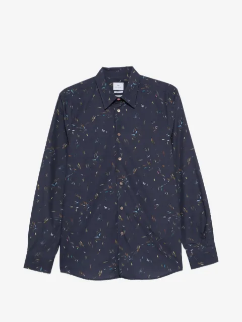 PS Paul Smith camisa manga larga con garabatos estampados