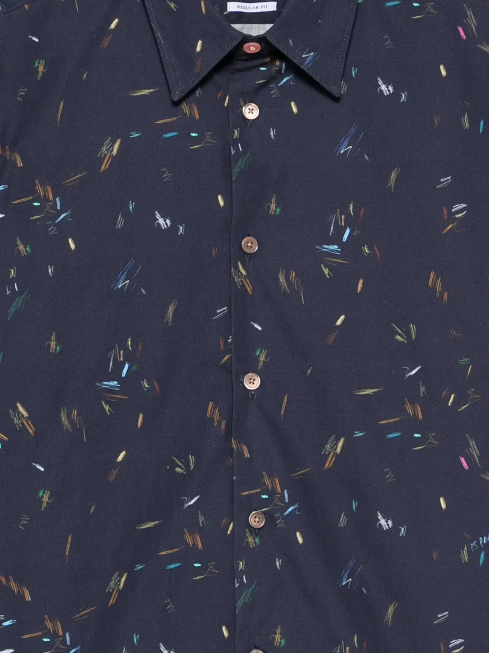 PS Paul Smith Overhemd met print Blauw