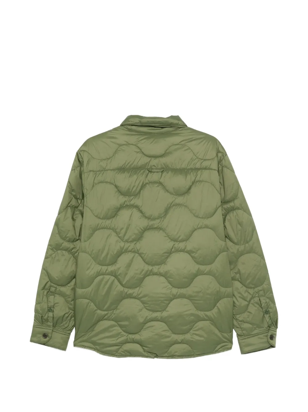 PS Paul Smith Gewatteerd jack met knopen Groen