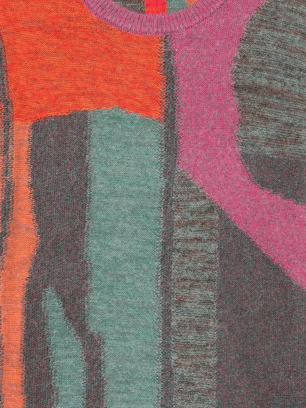 PS Paul Smith Trui met abstract patroon en ronde hals Groen