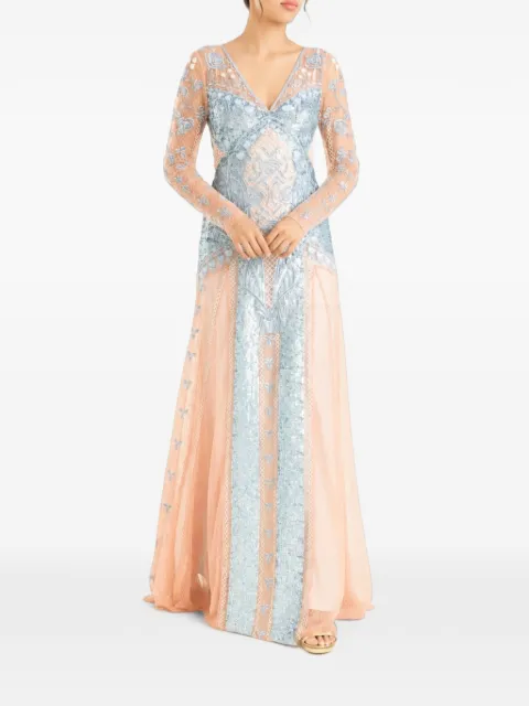 Temperley London Gigi sequin-embellished maxi dress