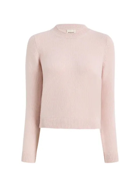 KHAITE suéter Leta en tono rosa