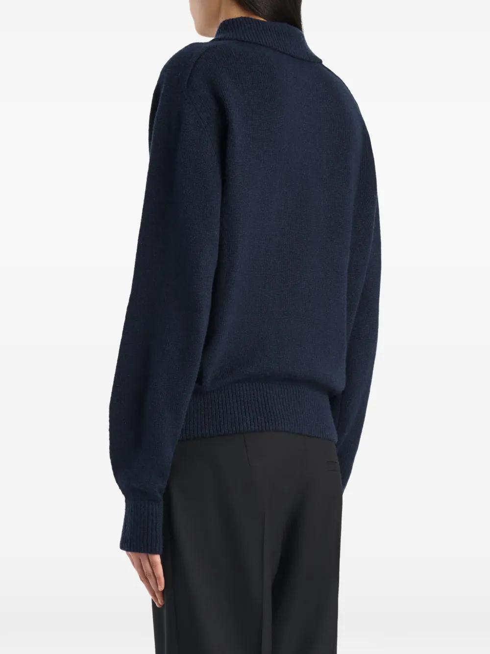 KHAITE Jackson trui Blauw