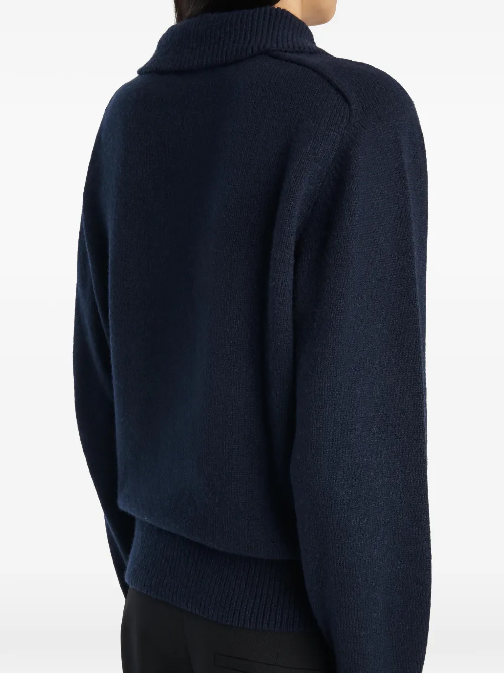 KHAITE Jackson trui Blauw