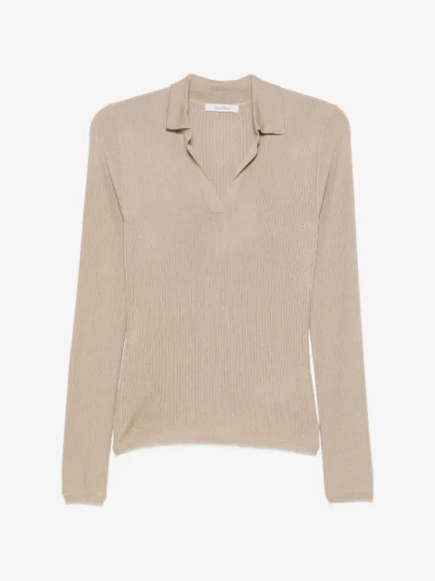 Max Mara suéter tejido de canalé Fergo