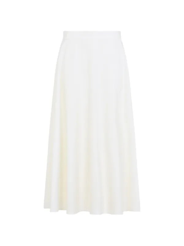Ralph Lauren Collection Kenzi A-line Maxi Skirt in Neutrals
