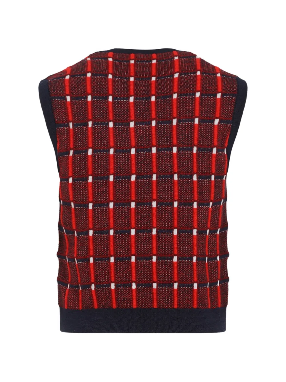Jil Sander Geruit hemd Rood
