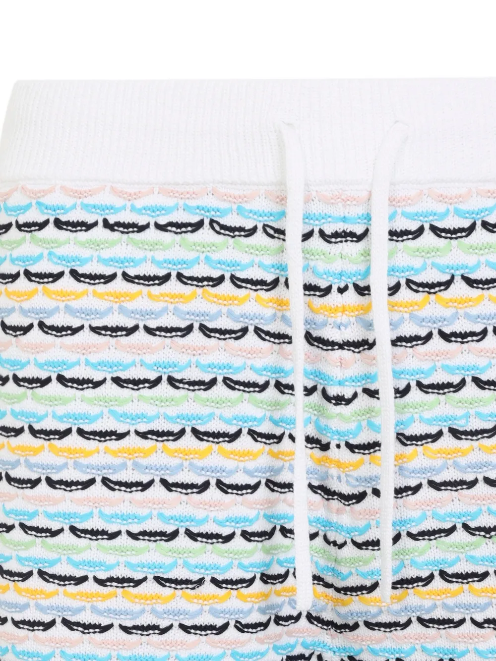 Casablanca Bermuda shorts met print Wit
