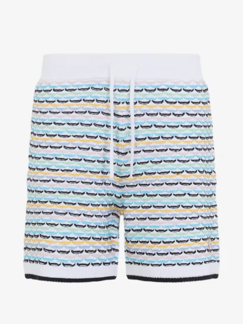 Casablanca graphic-print drawstring bermuda shorts