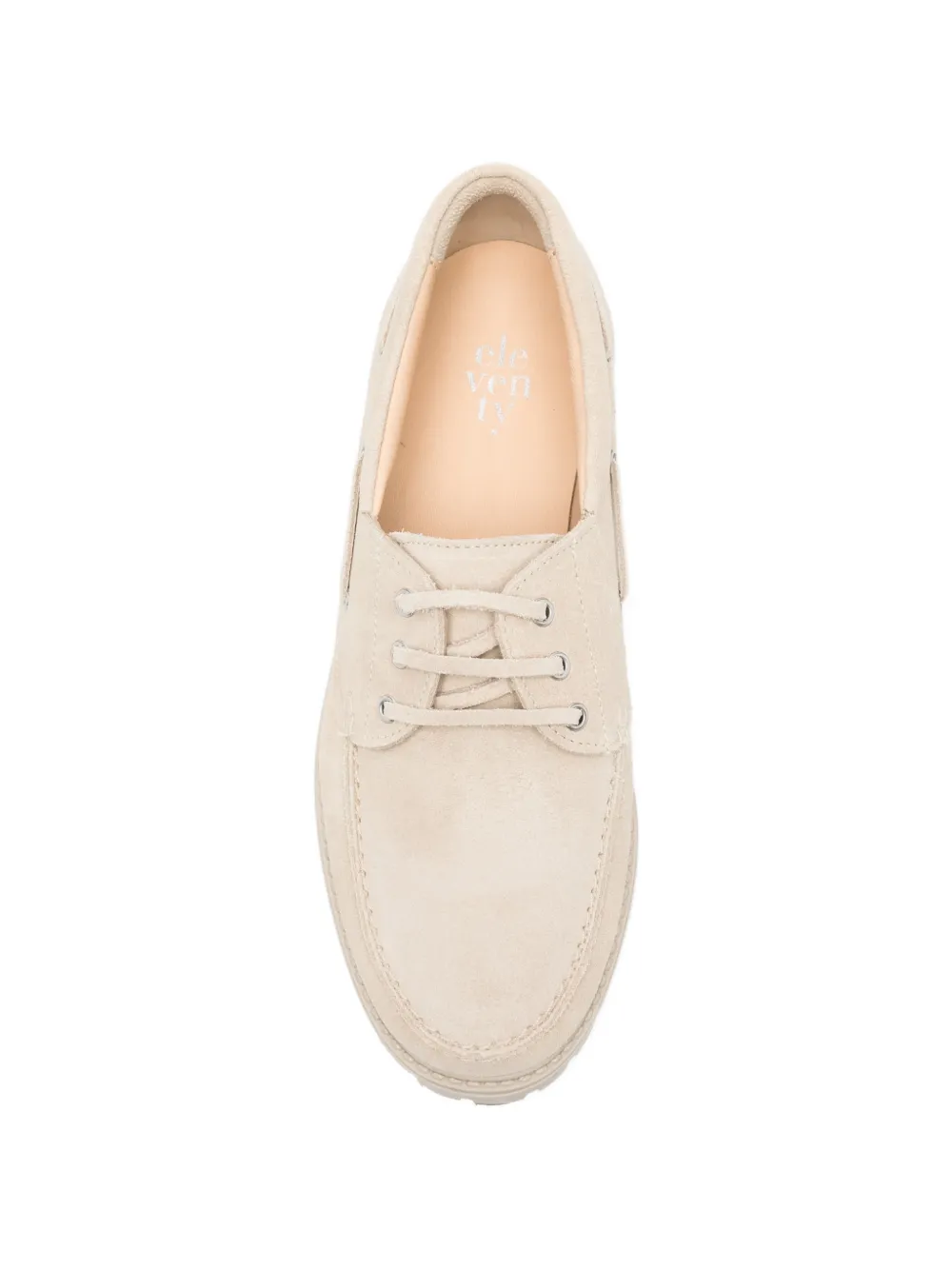 Eleventy Kids Suède bootschoenen Beige