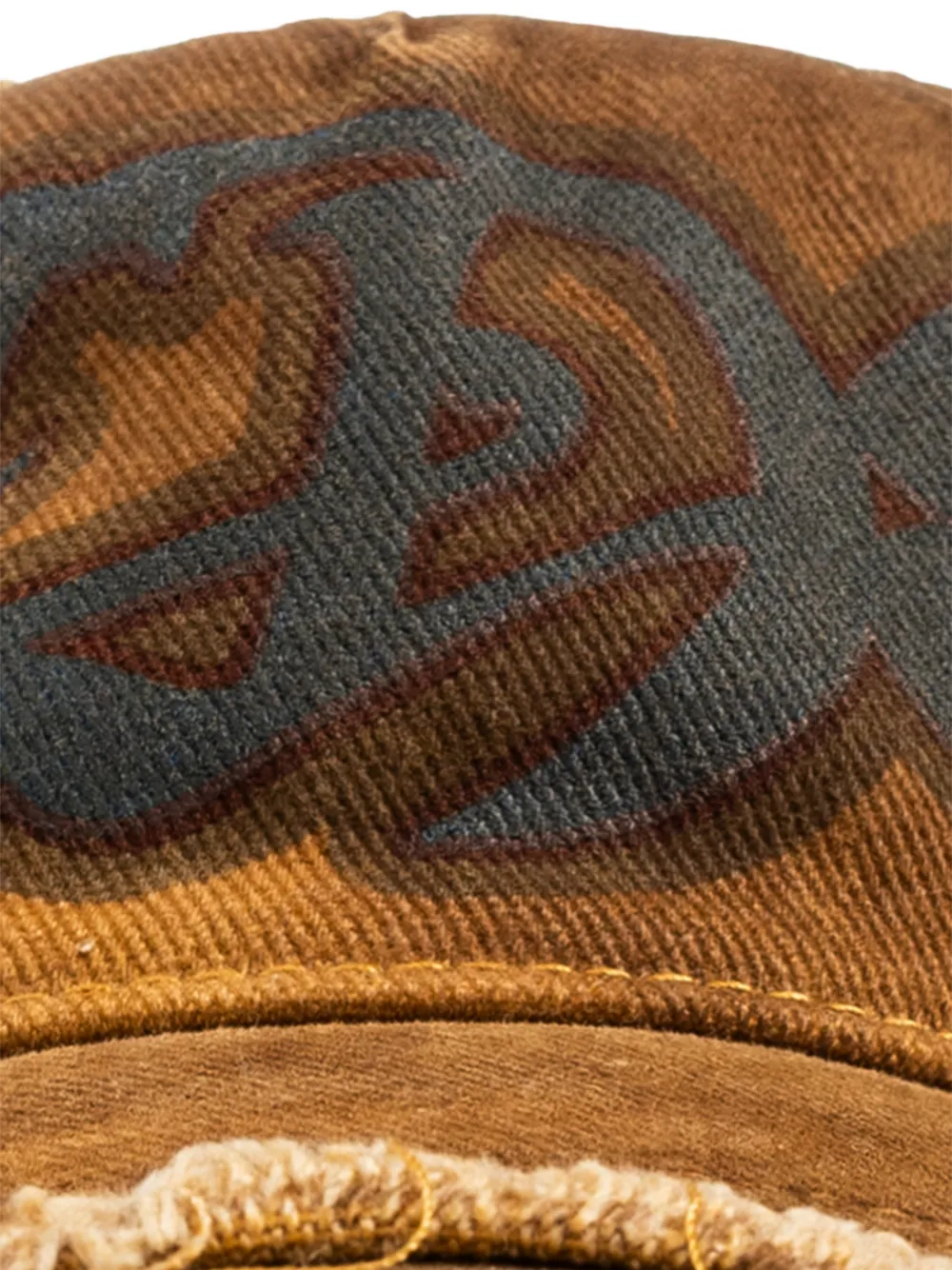 Diesel Pet met logoprint Bruin