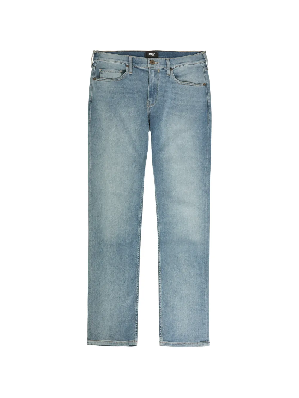 PAIGE Federal faded-wash slim-fit jeans - Blu
