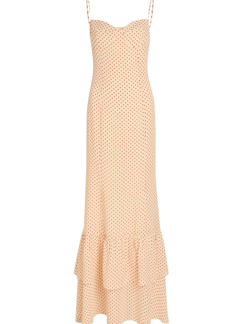 faithfull the brand nadine midi dress Reformation Fallon Maxi Dress | Neutrals