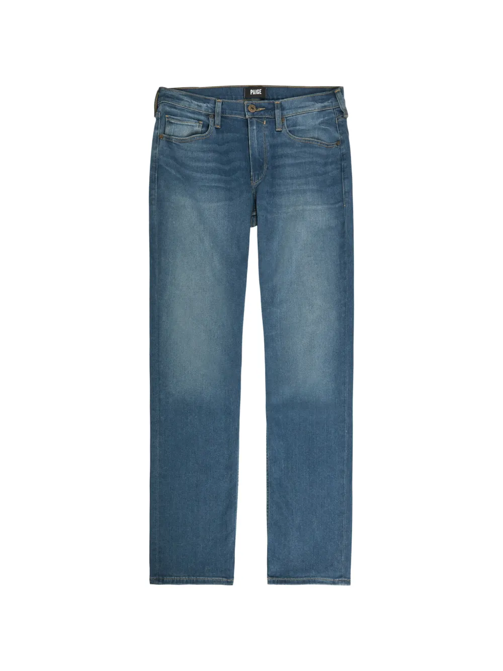 PAIGE Transcend Normandie straight jeans - Blu